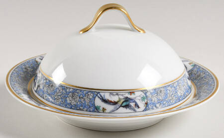 Rani Round Covered Butter by Haviland