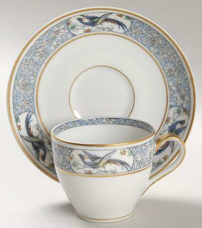 Rani Flat Demitasse Cup & Saucer Set by Haviland