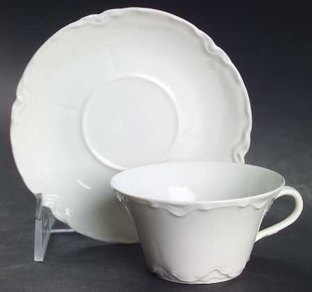 Ranson  Flat Cup & Saucer Set by Haviland