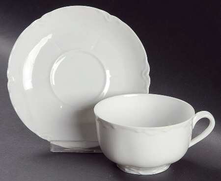 Ranson  Flat Cup & Saucer Set by Haviland