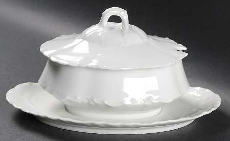 Ranson  Gravy Boat w/Attached Underplate & Lid
