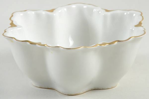 Ranson (Gold Trim) 5" Hexagonal Bowl