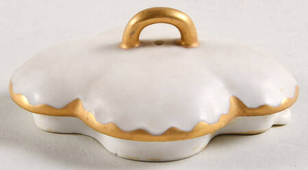 Ranson (Gold Trim) Lid for Mini Teapot