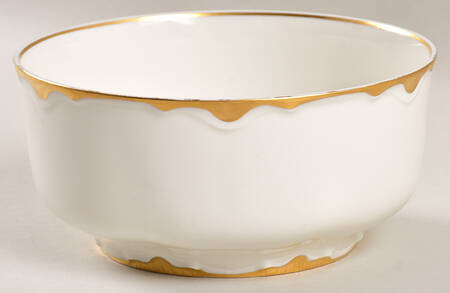Ranson (Gold Trim) Waste Bowl