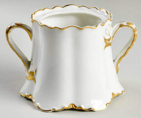 Ranson (Gold Trim) Sugar Bowl No Lid