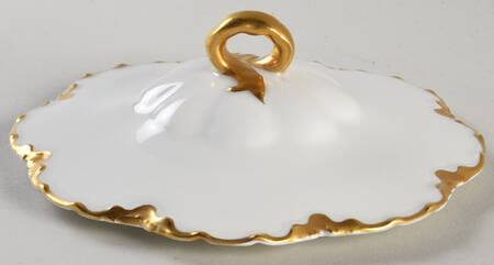 Ranson (Gold Trim) Lid for Covered Soup Bowl