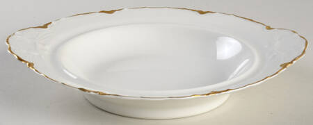 Ranson (Gold Trim) Round Butter No Lid