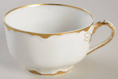 Ranson (Gold Trim) Flat Cup