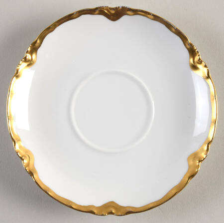Ranson (Gold Trim) Saucer for Bouillon Soup