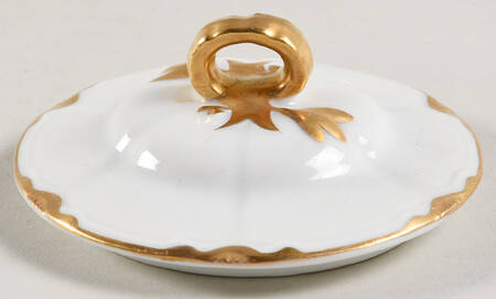 Ranson (Gold Trim) Lid for Sugar Bowl
