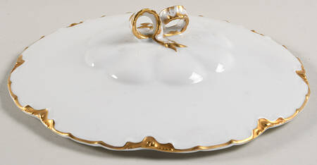 Ranson (Gold Trim) Lid for Round Vegetable