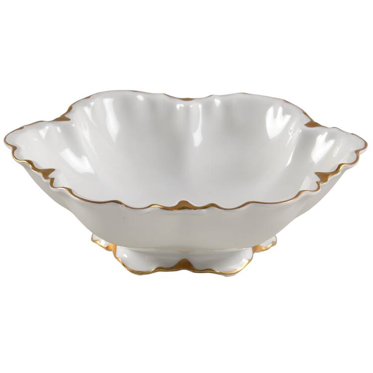 Ranson (Gold Trim) 5" Salad Serving Bowl by Haviland