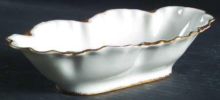 Ranson (Gold Trim) Olive Dish