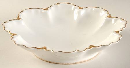 Ranson (Gold Trim) 9" Salad Serving Bowl