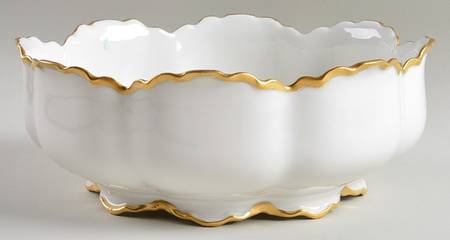 Ranson (Gold Trim) 8" Salad Serving Bowl