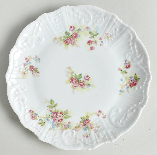 Rebecca (France) Salad Plate