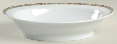Reve De Peintre 9" Oval Vegetable Bowl
