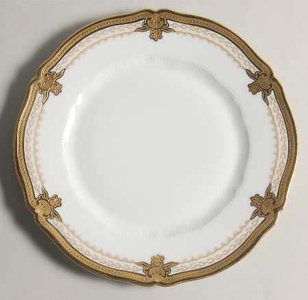 Regis Gold Luncheon Plate