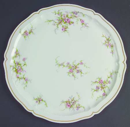 Remembrance Round Torte Plate