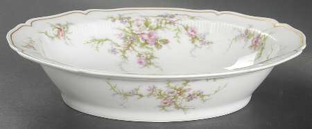 Remembrance 9" Oval Vegetable Bowl