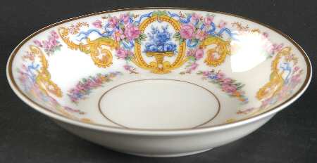 Renaissance (Urns of Flowers) Fruit/Dessert (Sauce) Bowl