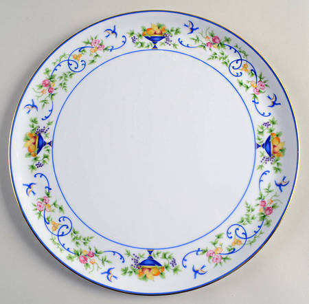 Renaissance (Urns of Fruit) Cake Plate