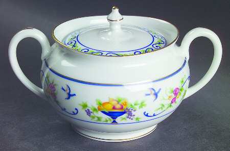 Renaissance (Urns of Fruit) Sugar Bowl & Lid