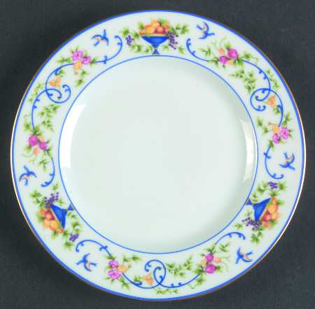 Renaissance (Urns of Fruit) Bread & Butter Plate