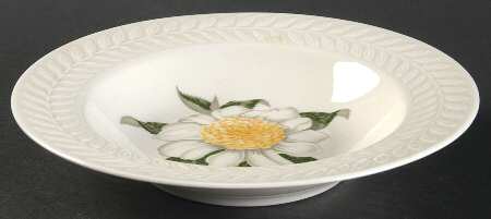 Regents Park Camellia Rim Soup Bowl