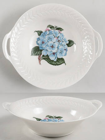 Regents Park Hydrangea 10" Round Vegetable Bowl by Haviland