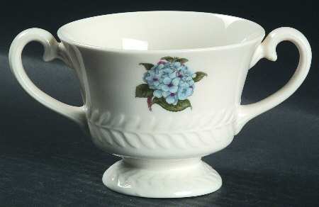 Regents Park Hydrangea Sugar Bowl No Lid by Haviland