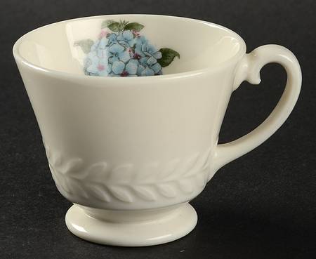 Regents Park Hydrangea Footed Demitasse Cup