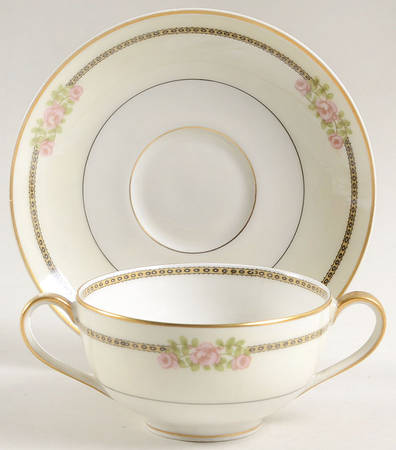 Richmond Flat Bouillon Cup & Saucer