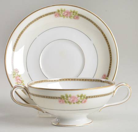 Richmond Footed Bouillon Cup & Saucer