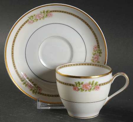 Richmond Flat Demitasse Cup & Saucer Set