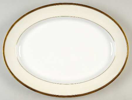 Rochambeau 16" Oval Serving Platter