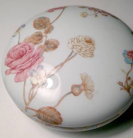 Roses De France 5" Round Box & Lid
