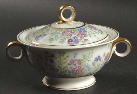 Rock Garden Sugar Bowl & Lid