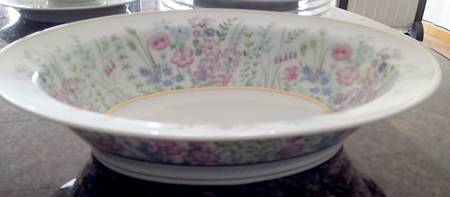 Rock Garden 9" Oval Vegetable Bowl