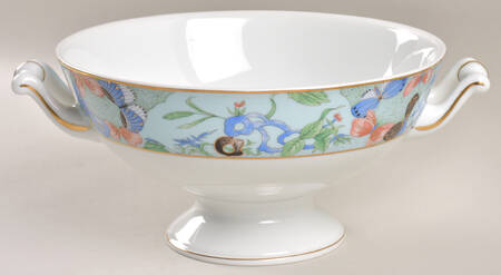 Romantique (White Backgd) Tureen No Lid