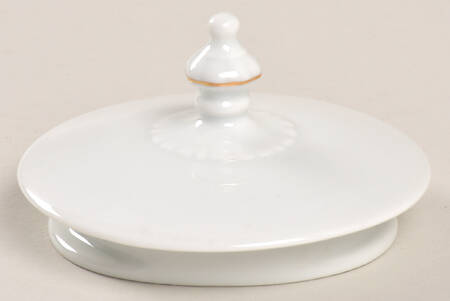 Romantique (White Backgd) Lid for Teapot