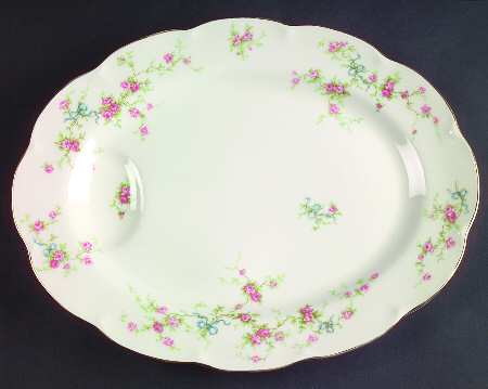 Rosanne 11" Oval Serving Platter