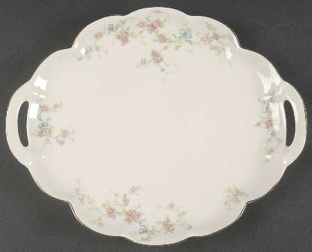 Rosanne Handled Cake Plate