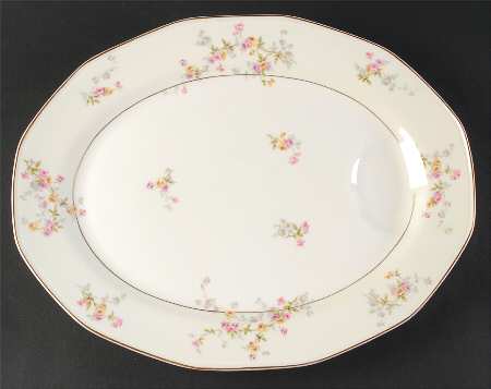 Rosamonde 15" Oval Serving Platter