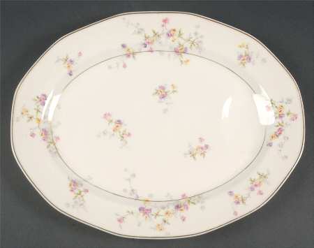 Rosamonde 13" Oval Serving Platter
