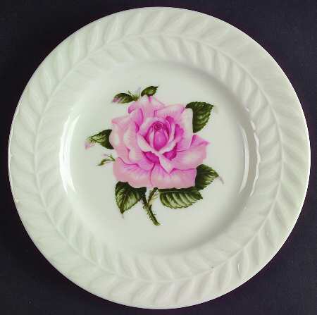 Rose Bread & Butter Plate by Haviland