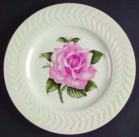 Rose Salad Plate