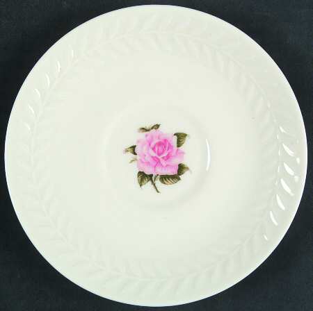 Rose Saucer for Footed Cup by Haviland