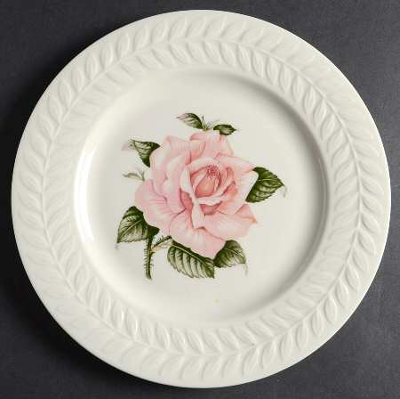 Rose Luncheon Plate by Haviland