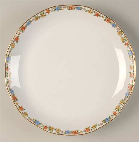 Rosemary (Multicolor Flowers) 12" Chop Plate (Round Platter)